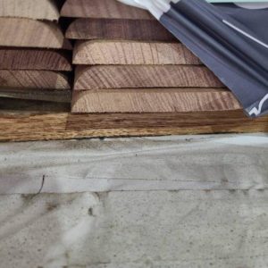 165X14 TAS OAK STD/BETTER B/NOSE WEATHERBOARDS SHORTS-(0.9 TO 1.8)