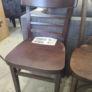 BRAND NEW WOODEN DINING CHAIR BROWN CLASSIC ZS-W02BR