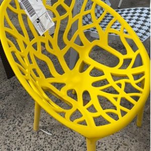 EX DISPLAY ACRYLIC CHAIR SOLD AS IS