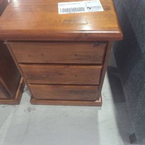 EX DISPLAY KINGSTON BEDSIDE TABLE SOLD AS IS