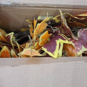 BOX OF ARTIFICIAL VINE SOLD AS IS
