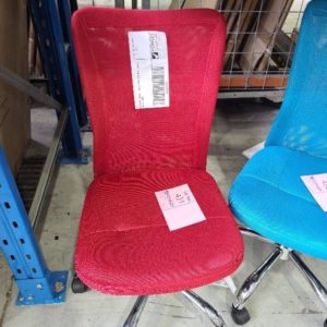 SAMPLE CHAIR - RED MESH STUDENT CHAIR RETAIL $60