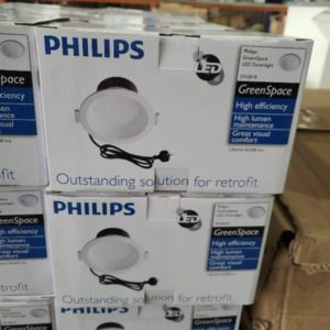 PHILIPS GREENSPACE LED DOWNLIGHT KIT 11.6W COOL 4000K WITH PLUG DN281B