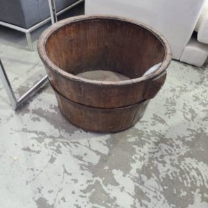 EX HIRE TIMBER BARRELL SOLD AS IS