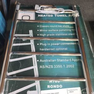 ZEAVOLA RONDO TOWEL LADDER CHROME BOX #3 ALTR0059