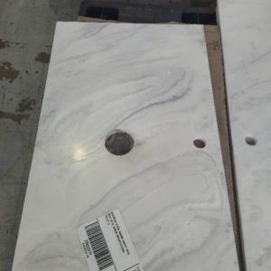 ASSORTED STONE 900MM VANITY TOPS SOLD AS IS MINOR IMPERFECTIONS PALLET 3