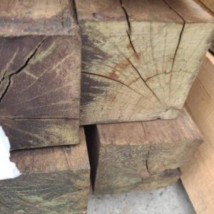 125X125 H4 TREATED SPOTTED GUM HARDWOOD POSTS-10/2.4