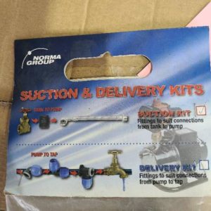 SUCTION & DELIVERY KITS TANK TO PUMP