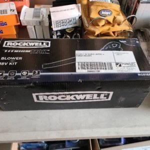 ROCKWELL 18V BLOWER BATTERY & CHARGER INCLUDED