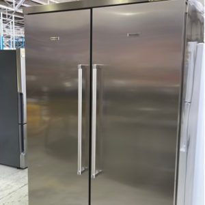 BRAND NEW KITCHENAID KCFPX 18120 S/STEEL SIDE BY SIDE FRIDGE 660 LITRE 1931H X 1198MM WIDE WITH GOURMET INTERIOR & SHOCK FREEZER COMPARTMENT WITH PRO FRESH TECHNOLOGY TO OPTIMISE TEMPERATURE & HUMIDITY LEVELS RRP$8499 WITH 12 MONTH WARRANTY