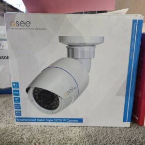 QSEE WEATHERPROOF BULLET CCTV IP CAMERA