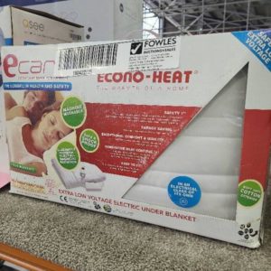 ECARE EXTRA LOW VOLTAGE ELECTRIC BLANKET KING