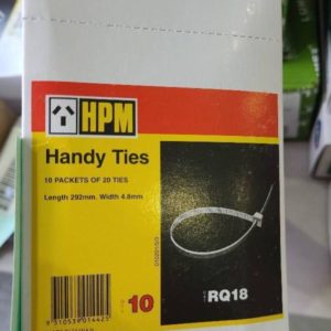 BOX OF 200 PC HPM CABLE TIES 292MM RQ18