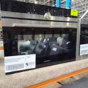 EX DISPLAY SIEMENS IQ700 COMPACT COMBO MICROWAVE OVEN S/STEEL WITH 12 MONTH WARRANTY RRP$3999