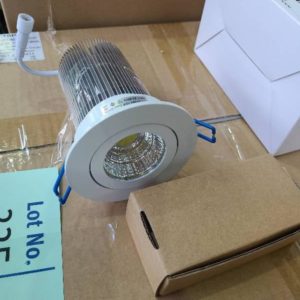 BOX OF 10PCS LILIANO 13W COB LED COMPLETE DIMMABLE DONWLIGHT KIT