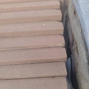 500X500X18MM RED SAND PAVERS- (46 PCES)