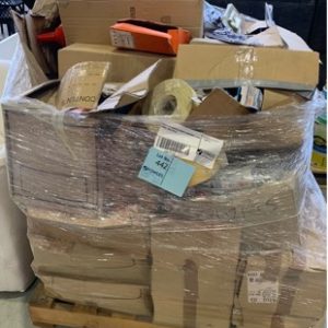 PALLET OF ASSORTED MIXED HARDWARE STORE GOODS SOLD AS IS
