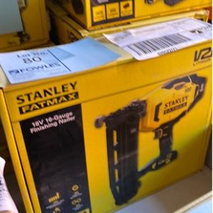 STANLEY 18V 16 GUAGE FINISHING NAILER TOOL ONLY