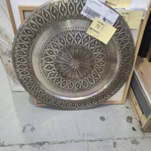 EX HIRE LARGE METAL PLATTER SOLD AS IS