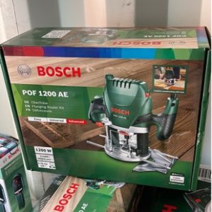 BOSCH POF1200AE PLUNGING ROUTER KIT 1200W