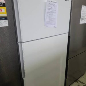WESTINGHOUSE WTB5400WB WHITE FRIDGE WITH TOP MOUNT FREEZER WITH 12 MONTH WARRANTY