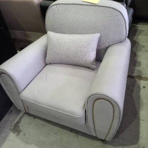 EX DISPLAY RETRO ARM CHAIR SOLD AS IS