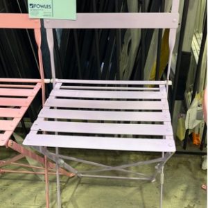 EX-HIRE PURPLE BAR STOOL SOLD AS IS