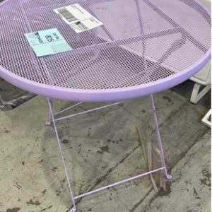 EX-HIRE PURPLE COFFEE TABLE SOLD AS IS