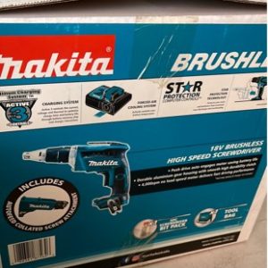 MAKITA 18V BRUSHLESS HIGHSPEED SCREW DRIVER DFS452ZX2