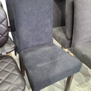 SAMPLE BLACK DINING CHAIR SOLD AS IS