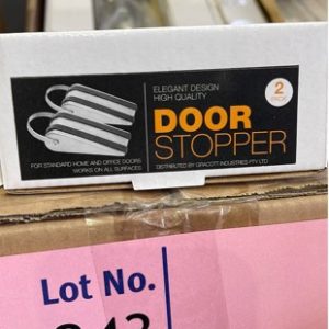 H12 BOX OF 50 DOOR STOPPERS