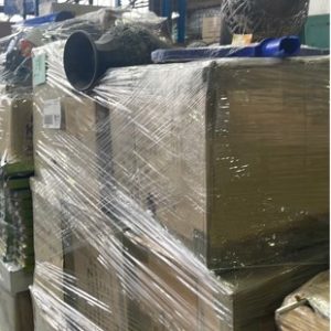 MIXED PALLET OF ASSORTED RETAIL GOODS SOLD AS IS