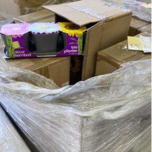 PALLET OF ASSORTED RETAIL GOODS SOLD AS IS