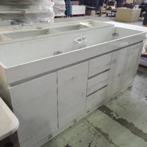 1800MM DAMAGED VANITY CABINET ONLY SOLD AS IS