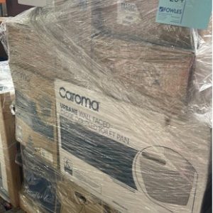 PALLET OF ASSORTED CAROMA TOILET SUITES 8 IN TOTAL
