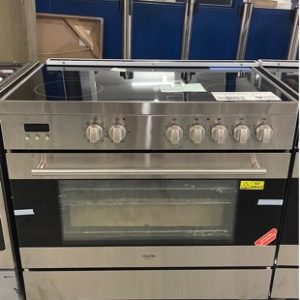 EX DISPLAY EURO EV900EESX 900MM ALL ELECTRIC OVEN WITH 3 MONTH WARRANTY