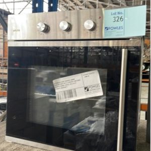 EX DISPLAY EURO EO60S0SX 600MM ELECTRIC OVEN WITH 8 COOKING FUNCTIONS CHIPPED ENAMEL INSIDE SOLD AS IS 3 MONTH WARRANTY