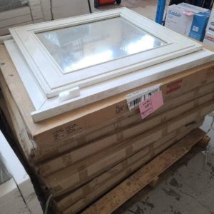 PALLET OF TIMBER FRAMED MIRRORS