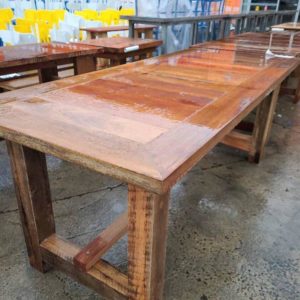 SPOTTED GUM OUTDOOR TABLE 2100MM X 900MM