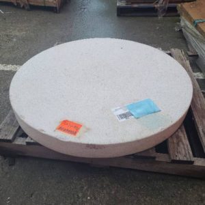 EX-HIRE ROUND STONE TOP SOLD AS IS