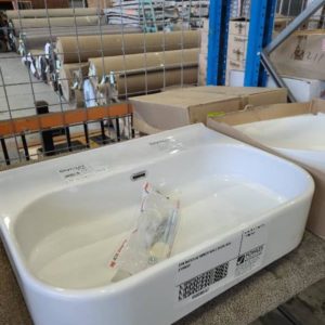 SYNTHESIS 60 BENCH WALL BASIN NTH SYN60/0
