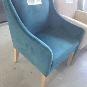 EX HIRE DESIGNER ARM CHAIR SOLD AS IS