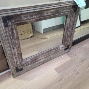 EX HIRE - TIMBER MIRROR SOLD AS IS