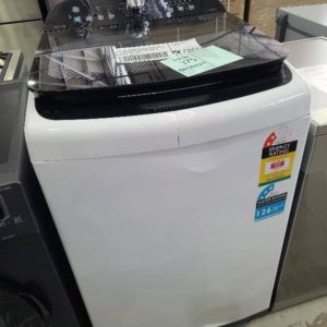 EX DISPLAY EUROMAID ETL1000RCW 10KG TOP LOAD WASHING MACHINE *SLIGHT DENT IN FRONT* SOLD AS IS WITH 3 MONTH WARRANTY RRP$1255