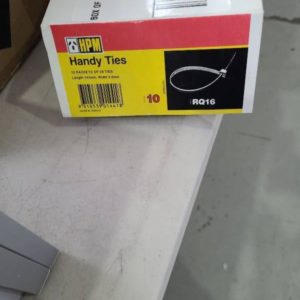 BOX OF 200PCS HANDY CABLE TIES RQ16