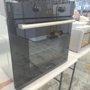 EX DISPLAY ILVE 600MM ELECTRIC OVEN 9 FUNCTIONS BLACK GLASS ILO691BV WITH 12 MONTH WARRANTY