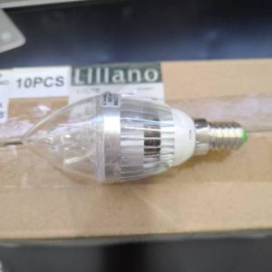 BOX OF 10PCS LILIANO E14 LIGHT GLOBES