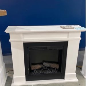 EX DISPLAY DIMPLEX RAIL WHITE MEDIUM 1.5KW ELECTRIC FIREPLACE RRP$1999 WITH 3 MONTH WARRANTY