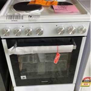 EX DISPLAY EUROMAID EFS54FC-SEW 540MM ALL ELECTRIC FREESTANDING OVEN WITH 3 MONTH WARRANTY