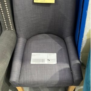 EX DISPLAY GREY CHAIR SOLD AS IS